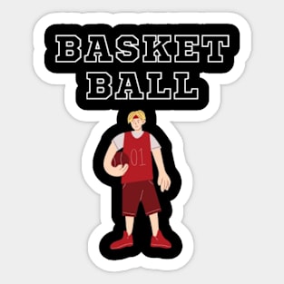 Basketball Player Sticker